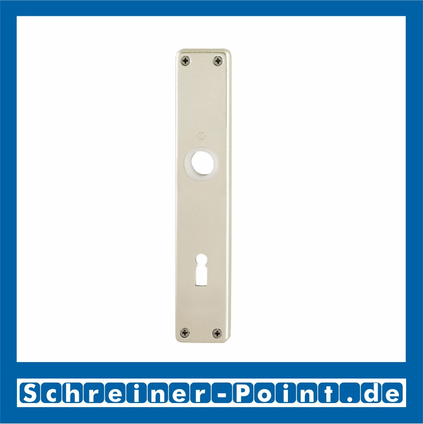 Hoppe Langschild 202SP Aluminium F2 Neusilber BB